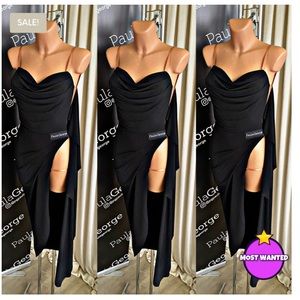 Paula George latin or rhythm ballroom dance dress XS